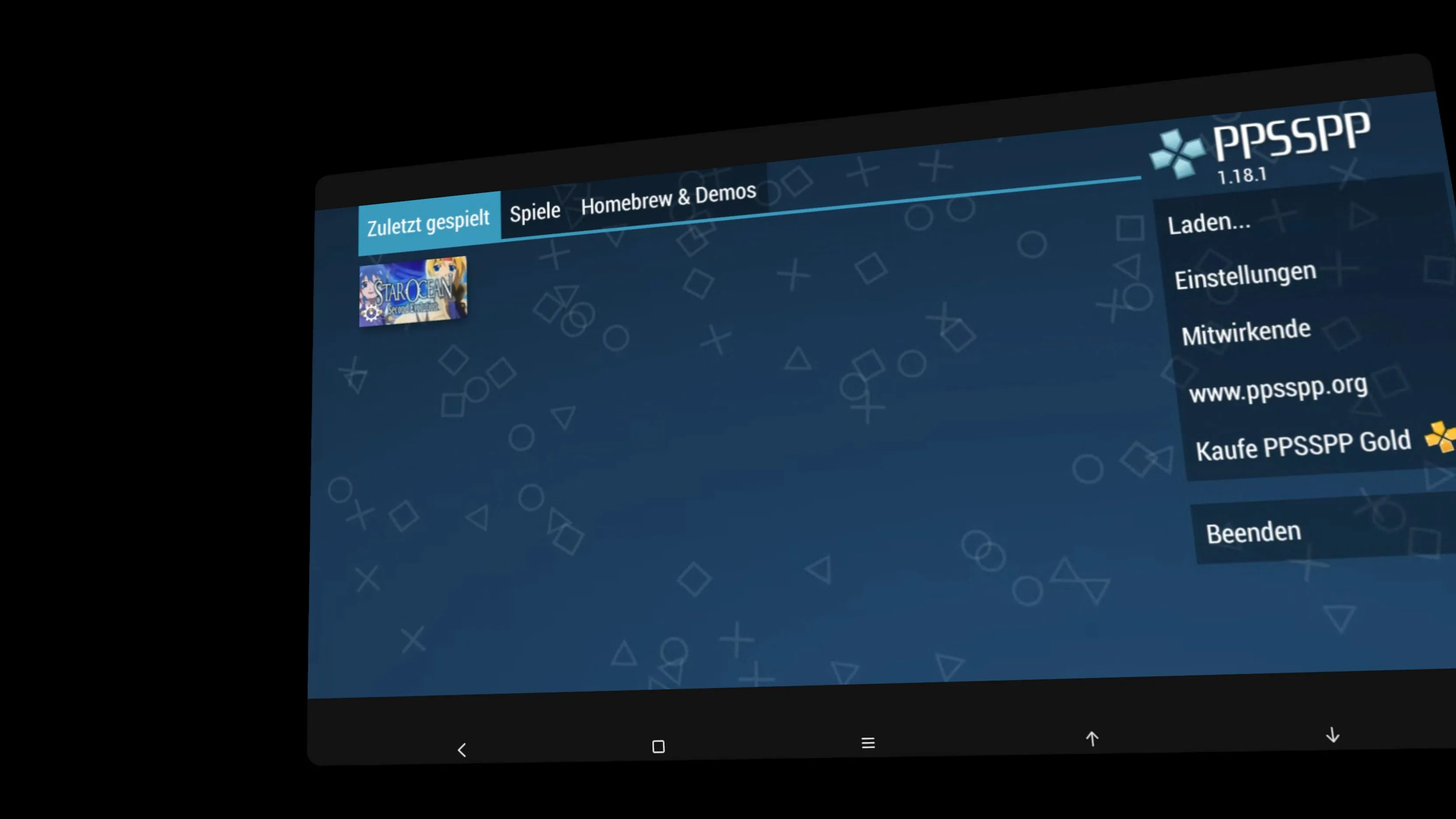 Hier ist zu sehen wie das Smartphone Display auf die Meta Quest 3S gestreamt wird.